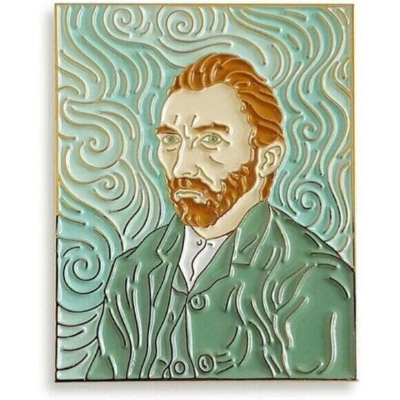 3/20 Van Gogh Picture Enamel Pin - Picture 1 of 1